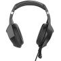 A1 Stereo Gaming Headset for PS4, PC, Xbox One Controller, Noise Cancelling Over Ear Headphones with Mic, LED Light, Bass Surround, Soft Memory Earmuffs for Laptop Mac Nintendo Switch Games