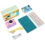 Magicfun Kids Camera for Girls Age 3-10Years Old - 24MP Dual Lens Kid Digital Camera, 1080P 2.4 LCD Blue Screen Video Camcorder, USB Rechargeable Selfie Camera with 32GB SD Card