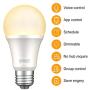 Gosund Smart Light Bulb Works with Alexa, Google Home, WiFi LED Bulb, E26 Dimmable Bulb A19 No Hub Required 2700K Warm White 8W Lights 75W Equivalent Lighting 4pack