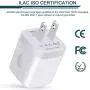 USB Wall Charger, Charger Adapter, Ailkin 2-Pack 2.1Amp Dual Port Quick Charger Plug Cube Replacement for iPhone 7/6S/6S Plus/6 Plus/6/5S/5, Samsung Galaxy S7/S6/S5 Edge, LG, HTC, Huawei, Moto, Kindle USB Wall Charger, Charger Adapter, Ailkin 2-Pack 2.1Amp Dual Port Quick Charger Plug Cube Replacement for iPhone 7/6S/6S Plus/6 Plus/6/5S/5, Samsung Galaxy S7/S6/S5 Edge, LG, HTC, Huawei, Moto, Kindle
