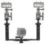 SHOOT Aluminium Alloy Underwater Video Light Stabilizer Tray for GoPro OSMO and Any Other Camera with 1/4 inch Screw Hole SHOOT Aluminium Alloy Underwater Video Light Stabilizer Tray for GoPro OSMO and Any Other Camera with 1/4 inch Screw Hole