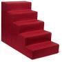 USA Made Pet Steps/Stairs with CertiPUR-US Certified Foam for Dogs & Cats by Best Pet Supplies