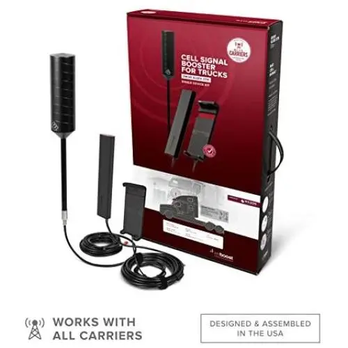 weBoost Drive Sleek OTR (470235) Truck Cell Phone Signal Booster | U.S. Company | All U.S. Carriers - Verizon, AT&T, T-Mobile, Sprint & More | FCC Approved, Drive Sleek OTR | Cradle weBoost Drive Sleek OTR (470235) Truck Cell Phone Signal Booster | U.S. Company | All U.S. Carriers - Verizon, AT&T, T-Mobile, Sprint & More | FCC Approved, Drive Sleek OTR | Cradle