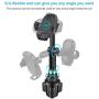 Lorima Wireless Car Charger,2-in-1 Cup Holder Phone Mount Charger Auto-Clamping Air Vent Phone Holder Compatible with iPhone 11/11Pro/11Pro Max/Xs Max/XS/XR/X/8/8+, Samsung S10/S10+/S9/S9+/S8/S8+