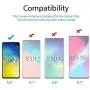 MP-MALL [3-Pack] Screen Protector for Samsung Galaxy S10e 5.8&quot Tempered Glass [Easy Installation Frame] (Not for Samsung Galaxy S10 / S10 Plus)