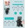 LETSCOM Wireless Car Charger,15W Qi Fast Charging Car Mount Charger Auto-Clamping Smart Positioning Air Vent Phone Holder Compatible with iPhone11/11Pro/11Pro Max/XS/XR/X/8/8+,SamsungS10/S10+/S9/S8