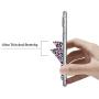 SHANSHUI Phone Card Holder, 2 Pack Stick On Wallet for Credit Card, Business Card Compatible with iPhone, Android and Most Smartphones - Pink Cheetah