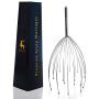 USAGA Head Massager Scalp Scratcher 20 Fingers Head Scratcher for Head Body Relaxing
