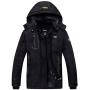 Wantdo Womens Mountain Waterproof Ski Jacket Windproof Rain Jacket Winter Warm Snow Coat