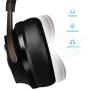 Bluetooth Headphones, Riwbox XBT-880 Wireless Bluetooth Headphones Over Ear with Microphone and Volume Control Wireless and Wired Foldable Headset for iPhone/iPad/PC/Cell Phones/TV (Black&Grey)
