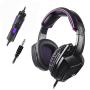 Sades SA920 3.5mm Wired Over Ear Stereo Bass Gaming Headphone Headset with Microphone for New Box one/ PS4/ PC/iOS/Computer/Smart Phones/Mobiles/Laptop/Mac /(Black Purple)