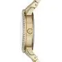 Michael Kors Womens Lady Nini Watch, Three Hand Quartz Movement with Crystal Bezel and White Logo dial Michael Kors Womens Lady Nini Watch, Three Hand Quartz Movement with Crystal Bezel and White Logo dial