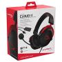 HyperX Cloud II - Gaming Headset, 7.1 Surround Sound, Memory Foam Ear Pads, Durable Aluminum Frame, Detachable Microphone, Works with PC, PS4, Xbox One - Red