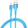 Lightning Cable iPhone Charger 4Color 4Pack(6/3/3/1ft) Apple MFi Certified Unbreakable Fast USB Charging Cord Compatible for iPhone11Pro MAX Xs XR X 8 7 6S Plus SE 5S 5C (Blue Pink Green Purple)
