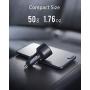 USB C Car Charger, Anker 42W PowerDrive Speed+ Duo, 2 Port USB Car Charger with one 30W Power Delivery Port for iPhone Xs/Max/XR/X/8, iPad Pro, MacBook Pro/Air 2018, Galaxy S10/S9/S8, LG, and More