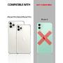 Power Theory iPhone 11 Pro & iPhone 11 Pro Max Camera Lens Protector - Easy Installation [Premium Tempered Glass] [Silver]