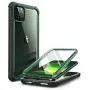 i-Blason Ares Case for iPhone 11 Pro Max 2019 Release, Dual Layer Rugged Clear Bumper Case with Built-in Screen Protector (Green)