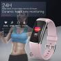 Fitness Tracker HR Activity Tracker with Heart Rate Monitor Waterproof SmartWatch with Step Counter Fit Watch Sleep Monitor Step Counter for Men and Women