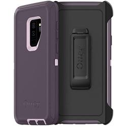 OtterBox Defender Series Case for Samsung Galaxy S9+ - Frustration Free Packaging - Purple Nebula (Winsome Orchid/Night Purple)