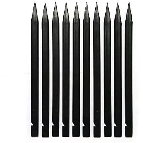 10 Pieces Universal Black Stick Spudger Opening Pry Tool Kit for iPhone Mobile Phone iPad Tablets MacBook Laptop PC Repair 10 Pieces Universal Black Stick Spudger Opening Pry Tool Kit for iPhone Mobile Phone iPad Tablets MacBook Laptop PC Repair