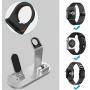OLEBR 3 in 1 Charging Stand Compatible with iWatch Series 5/4/3/2/1, AirPods and iPhone 11/Xs/X Max/XR/X/8/8Plus/7/7 Plus /6S /6S Plus(Original Charger & Cables Required) Silver