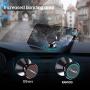 Magnetic Phone Car Mount, Ranvoo Universal Magnet Dashboard Adhesive Car Mount for iPhone SE/ 11 Pro Max/11 Pro/11/7/8/7 Plus/8Plus/Xs/XR/Note 10 S10 LG GPS (Black)