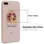 IYOYI Rhinestone Cell Phone Ring Stand 360° Rotation Finger Grip Crystals Bling Metal Holder Cute Beetle Mount for iPhone/Samsung/LG/HTC & All Smartphones (Gold Pink)