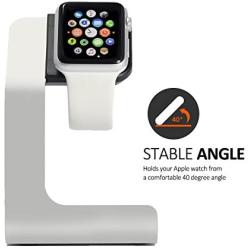 Apple Watch Stand-Tranesca Apple Watch charging stand for Series 5 / Series 4 / Series 3 / Series 2 / Series 1; 38mm/40mm/42mm/44mm Apple watch (Must have Apple watch Accessories)