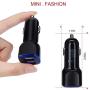 Car Charger, Cebkit 2 Pack Dual Port Travel USB Car Charger Flush Fit Plug Adapter Fast Charger Android Compatible for Samsung Galaxy S9 S8 Plus Note 8 S7 Edge, iPhone X 8 7 6S 6 5, lg g5 g6, Note 4 5