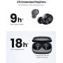 UGREEN HiTune Wireless Earbuds, Bluetooth Earbuds with Microphone HiFi Stereo In-Ear Headphones, cVc 8.0 Noise Cancelling, Touch Control, 27h Playtime, USB-C Quick Charge, Waterproof, aptX TWS, Sports