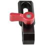 CAMVATE 15mm Single Rod Clamp with NATO Rail(Red)