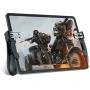 Mobile Game Controller for iPad/Tablets, EMISH Six Finger Game Joystick Handle Trigger Aim Button L1R1 L2R2 Shooter Gamepad for PUBG/Fornite/Knives Out/Call of Duty