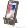 MyGift Rustic Barnwood Universal Smartphone Dock Charging Stand, Desktop Cell Phone Cradle, Brown MyGift Rustic Barnwood Universal Smartphone Dock Charging Stand, Desktop Cell Phone Cradle, Brown