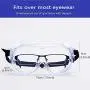 4 pack Safety goggles, Protective eyewear, Eye protection,Anti scratch,UV and splash,Soft light weight Safety glasses for DIY, Lab,Cycling and more 4 pack Safety goggles, Protective eyewear, Eye protection,Anti scratch,UV and splash,Soft light weight Safety glasses for DIY, Lab,Cycling and more