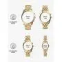 Michael Kors Darci Three-Hand Watch with Glitz Accents, 39mm Michael Kors Darci Three-Hand Watch with Glitz Accents, 39mm