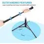 Selfie Stick Tripod Bluetooth, LATZZ 54 Inch Phone Tripod Selfie, Extendable iPhone Stand Tripod with Wireless Remote Shutter Compatible iPhone 11 Pro/Xs MAX/XR/X/8/8P/7/Galaxy Note 8/S10/S9+/S9, More