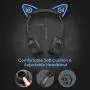 MindKoo Bluetooth Headphones Wireless Over Ear Cat Ear Headphones with LED Light Foldable Built-in Microphone and Volume Control for Cell Phones/iPhone/iPad/Laptop/PC/TV Kids Boys Girls Friends MindKoo Bluetooth Headphones Wireless Over Ear Cat Ear Headphones with LED Light Foldable Built-in Microphone and Volume Control for Cell Phones/iPhone/iPad/Laptop/PC/TV Kids Boys Girls Friends