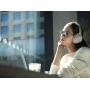 Sony Noise Cancelling Headphones WH1000XM3: Wireless Bluetooth Over the Ear Headset with Mic for phone-call and Alexa voice control - Industry Leading Active Noise Cancellation – Silver