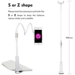 Cell Phone Holder, BENKS Universal Flexible Long Arms Mobile Phone Holder Desktop Bed Lazy Bracket Mobile Stand Support All Mobiles, for Bedroom, Kitchen, Office, Bathroom (Supreme in 900mm Length)