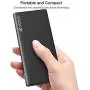 TOZO WB1 Portable Charger 10000mAh Super slim and light Fast Power bank 18W PD+Quick Charge 3.0 High-Speed Charging External Battery Pack with USB C Input/Output for iPhone,iPad,Samsung and more Black