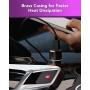 ZMI 36W Fast Dual USB Car Charger, PowerCruise C2, Compatible with iPhone X/XS/XS Max/XR/8/7/6s/Plus, iPad Pro/Air 2/Mini, Galaxy S10/S9/S8/S7/S6/Edge/Plus, LG and Moto (Phone Cords Not Included)