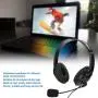 CiCiglow Wired Gaming Chat Headset with Noise-Cancellation Microphone, 3.5mm ABS Lightweight Computer Mobile Phone Over Ear Headphone for PS4(Black) CiCiglow Wired Gaming Chat Headset with Noise-Cancellation Microphone, 3.5mm ABS Lightweight Computer Mobile Phone Over Ear Headphone for PS4(Black)