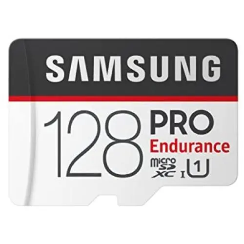 Samsung PRO Endurance 128GB 100MB/s (U1) MicroSDXC Memory Card with Adapter (MB-MJ128GA/AM) Samsung PRO Endurance 128GB 100MB/s (U1) MicroSDXC Memory Card with Adapter (MB-MJ128GA/AM)