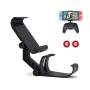 Dainslef Switch Controller Holder for Switch/Switch Lite, Foldable Nintendo Switch Mount, Switch Pro Controller Grip(Controller/ Switch/ Switch Lite Not Included and Only Fit Offical Controller)