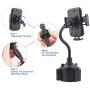 Car Cup Holder Phone Mount,Universal Adjustable Cup Holder Cradle Car Mount for iPhone Xs/Max/X/XR/8/8 Plus,Samsung Note 9/ S10+/ S9/ S9+/ S8 …
