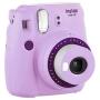 Fujifilm Instax Mini 9 Camera Purple +Fuji Instax Mini Camera Purple + Instax Mini 9 + Instax Camera Light Purple, Instant Camera Gift for Kids (Discontinued by Manufacturer)-Light Purple
