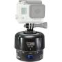Vidpro MH-300 360-Degree Time-Lapse Photography Motorized Pan Head with Remote Control, Mini Tilt Head, Smartphone Holder & Adapter for GoPro Cameras