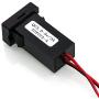 QC3.0+5V 3A Dual USB Power Socket, Quick Charge Car Charger USB Adapter for Smart Phone PDA iPad iPhone Android GPS Use for Toyota
