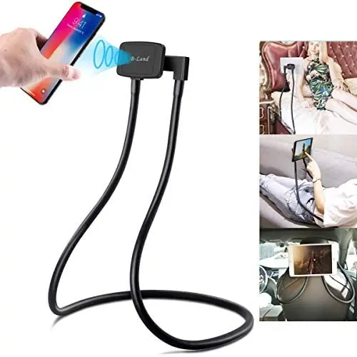 B-Land Magnetic Phone Holder, Gooseneck Bed Cell Phone Holders Universal Mobile Phone Stand Flexible Tablet Stand Holder Neck Phone Holder, Compatible of Phones & Tablets B-Land Magnetic Phone Holder, Gooseneck Bed Cell Phone Holders Universal Mobile Phone Stand Flexible Tablet Stand Holder Neck Phone Holder, Compatible of Phones & Tablets