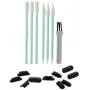 PortPlugs Port Covers (10 Pack) + 7 Piece Cell Phone Cleaning Kit, Anti-Dust Charging Port Plugs, Compatible with Apple iPhone 11, X, XS, 8, 8 Plus, 7, 6, iPads (Black) PortPlugs Port Covers (10 Pack) + 7 Piece Cell Phone Cleaning Kit, Anti-Dust Charging Port Plugs, Compatible with Apple iPhone 11, X, XS, 8, 8 Plus, 7, 6, iPads (Black)